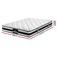 Thumbnail for Giselle Bedding 24cm Mattress Super Firm King