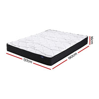 Thumbnail for Giselle Bedding 16cm Mattress Medium Firm Double