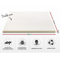 Thumbnail for Giselle Bedding Memory Foam Mattress Topper 8cm Double