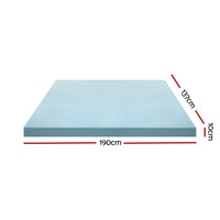 Thumbnail for Giselle Bedding Memory Foam Mattress Topper Cool Gel Bed Mat Bamboo 10cm Double