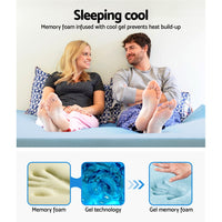 Thumbnail for Giselle Bedding Memory Foam Mattress Topper Cool Gel 8cm Double