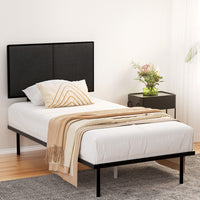 Thumbnail for Artiss Bed Frame King Single Size Metal Frame NOE