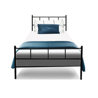 Thumbnail for Artiss Bed Frame Single Metal Bed Frames SOL