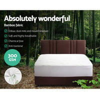 Thumbnail for Giselle Bedding Mattress Protector Bamboo Single