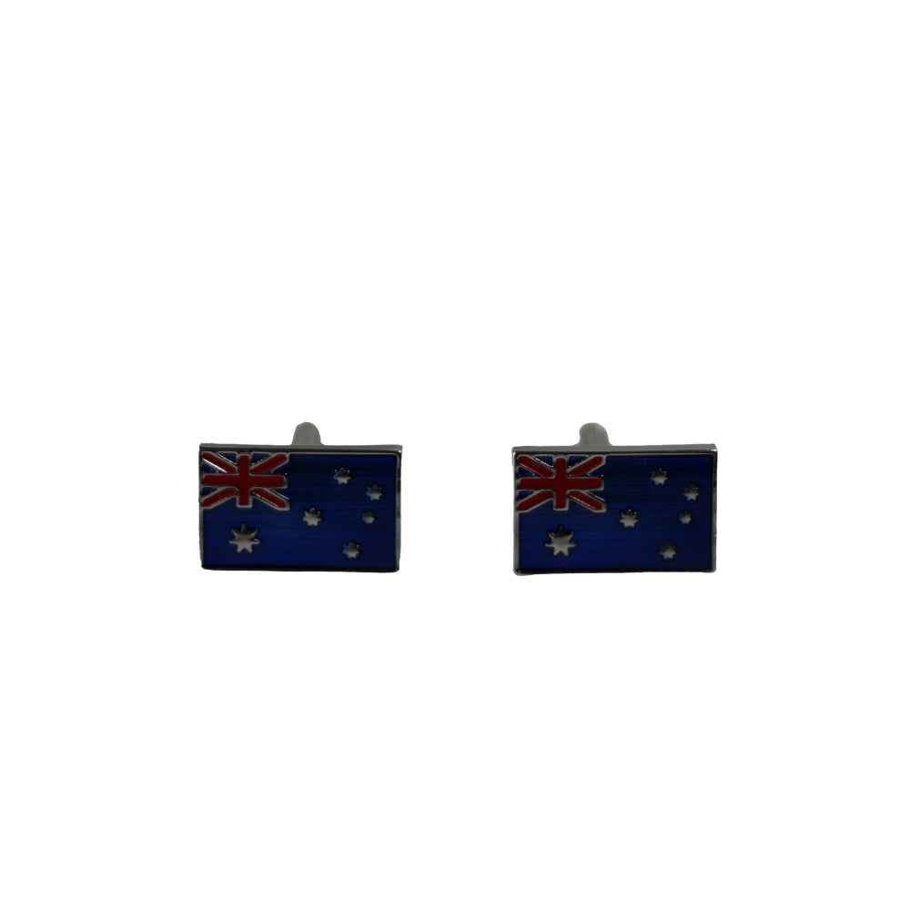 Mens Australia Flag Aussie Cufflinks-0