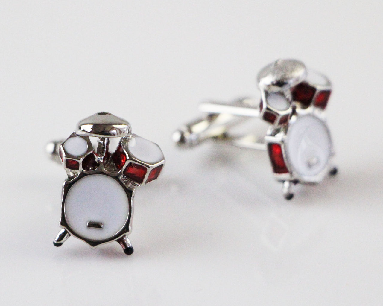 Mens Drum Set Cufflinks-0