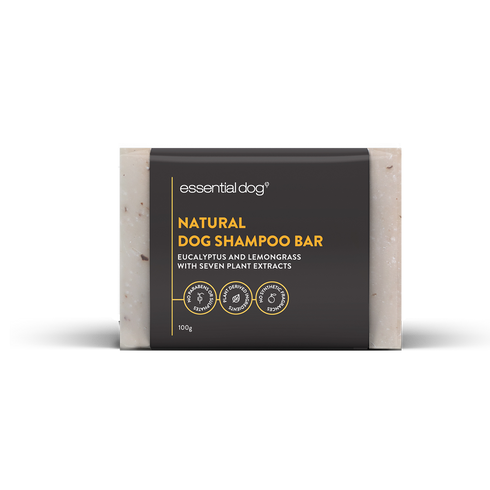 Solid Dog Shampoo Bar: Neem Seed, Lemongrass and Eucalyptus-0