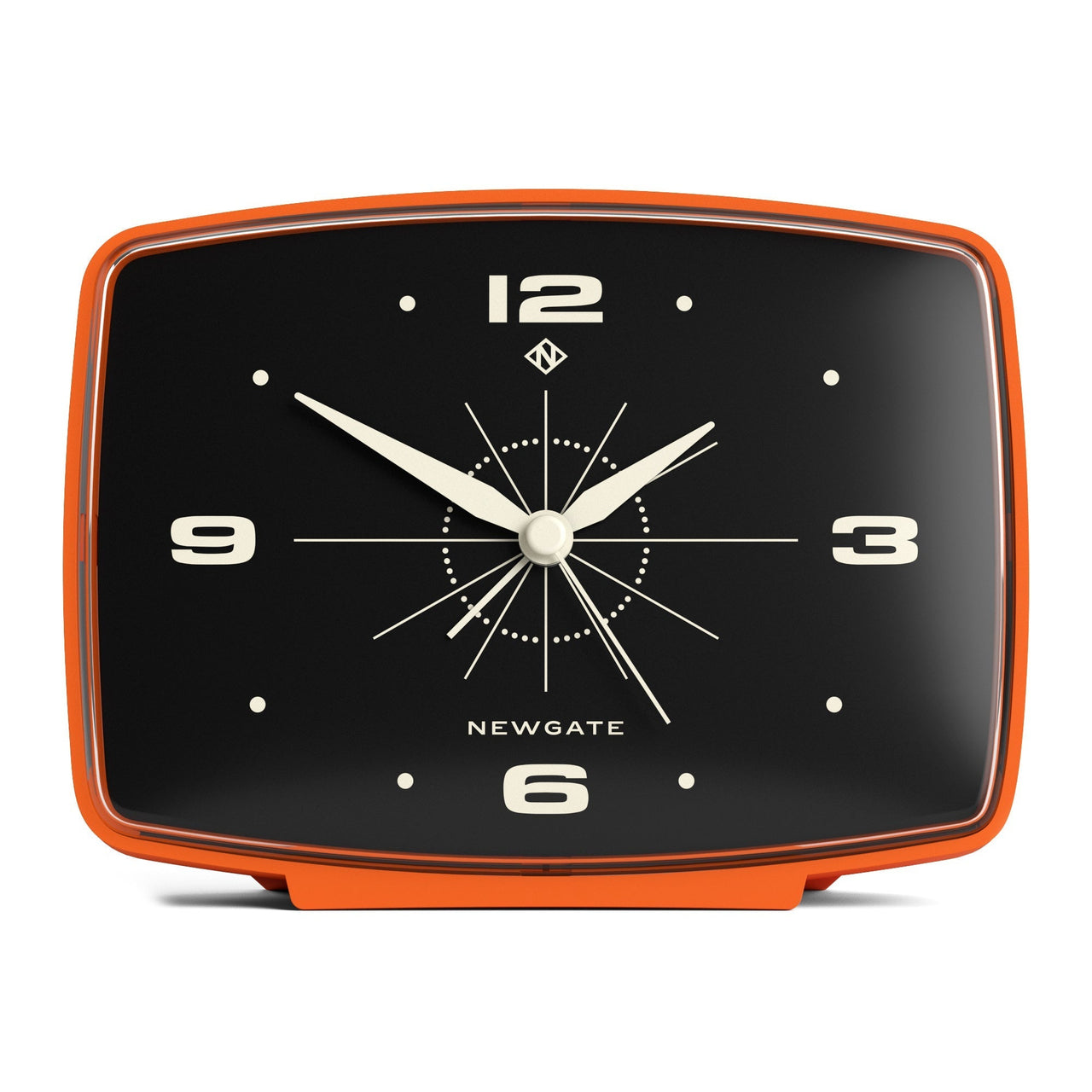 Newgate Brooklyn Alarm Clock - Orange-0