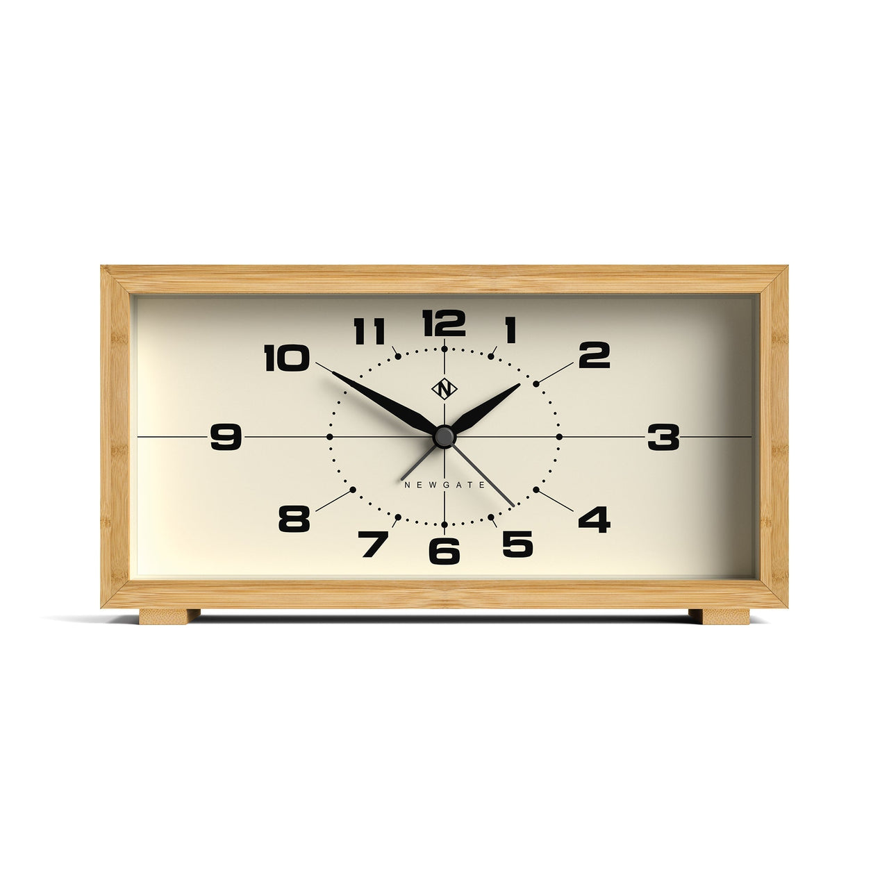 Newgate Lemur Alarm Clock - Retro-Inspired Arabic dial-0