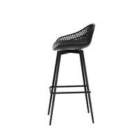 Thumbnail for Gardeon 4-Piece Outdoor Bar Stools Plastic Metal Dining Chair Balcony