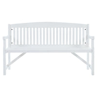 Thumbnail for Gardeon 5FT Outdoor Garden Bench Wooden 3 Seat Chair Patio Furniture White