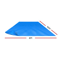 Thumbnail for Aquabuddy Pool Cover 500 Micron 10x4m Swimming Pool Solar Blanket Blue