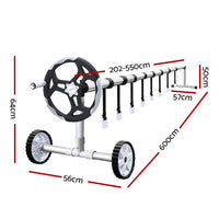 Thumbnail for Aquabuddy Pool Cover 500 Micron 11x4.8m Swimming Pool Solar Blanket 5.5m Roller