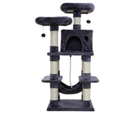 Thumbnail for Velvet Cosmo Pet Cat Tree Scratcher Condo House-4