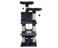 Thumbnail for Velvet Cosmo Pet Cat Tree Scratcher Condo House-2