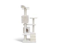 Thumbnail for 134cm Multi Level Cat Post in Beige-2