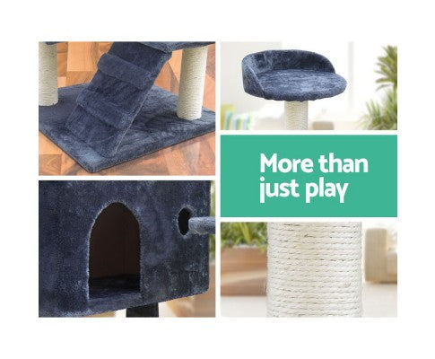 Pet 134cm Cat Scratching Post - Dark Grey-3