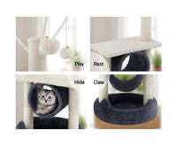 Thumbnail for Pet Cat Hanging Toy Tree Scratcher 53cm-4