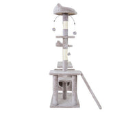 Thumbnail for Pet Cat Tree Playhouse Tower Condo 135cm-3