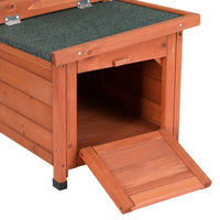 Thumbnail for i.Pet Rabbit Hutch Outdoor Cat House Wooden Shelter Condo Small Enclosure Indoor