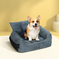 Thumbnail for i.Pet Dog Car Seat Booster Cover Pet Bed Portable Waterproof Belt Non Slip Travel
