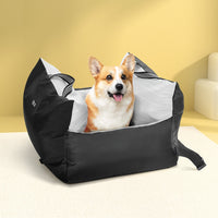 Thumbnail for i.Pet Dog Car Seat Booster Cover Dog Bed Portable Waterproof Belt Non Slip