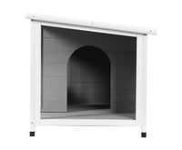 Thumbnail for Large Indoor Outdoor Dog Kennel House - Grey-1