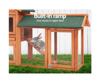 Thumbnail for Chicken/Rabbit Hutch - Coop with Run-2