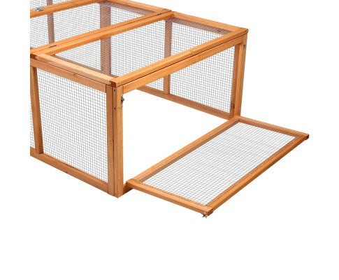 Pet Rabbit Hutch Coop-3