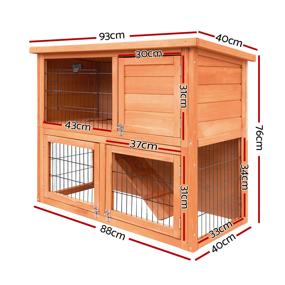 Small Pet Rabbit Hutch-2