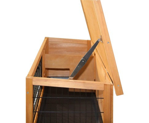 Tall Wooden Pet Coop with Slide out Tray-3