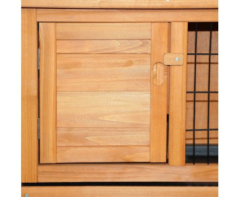 Tall Wooden Pet Coop with Slide out Tray-4