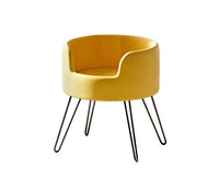 Thumbnail for Smooth Velvet Elevated Pet Bed Sofa - Yellow-0