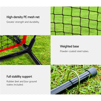 Thumbnail for Everfit 7ft Baseball Net Pitching Kit with Stand Softball Training Aid Sports