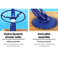 Thumbnail for Aquabuddy Pool Cleaner Automatic Swimming Floor Climb Wall Vacuum 10M Hose