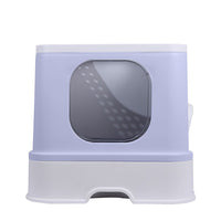 Thumbnail for Fully Enclosed Kitty Toilet Basin in Purple-0