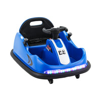 Thumbnail for Rigo Kids Ride On Car Bumper Kart 6V Electric Toys Cars Remote Control Blue