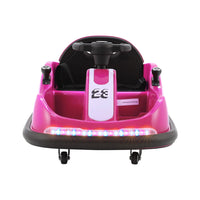 Thumbnail for Rigo Kids Ride On Car Bumper Kart 6V Electric Toys Cars Remote Control Pink