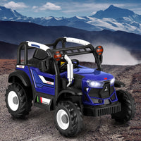 Thumbnail for Rigo Kids Electric Ride On Car Off Road Jeep Remote 12V Blue