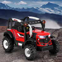 Thumbnail for Rigo Kids Electric Ride On Car Off Road Jeep Remote 12V Red