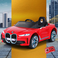 Thumbnail for Kids Ride On Car BMW Licensed I4 Sports Remote Control Electric Toys 12V Red