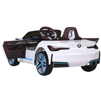 Thumbnail for Kids Ride On Car BMW Licensed I4 Sports Remote Control Electric Toys 12V White