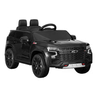 Thumbnail for Kids Ride On Car Licensed Chevrolet Tahoe Electric Toys Horn Remote 12V Black