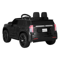 Thumbnail for Kids Ride On Car Licensed Chevrolet Tahoe Electric Toys Horn Remote 12V Black