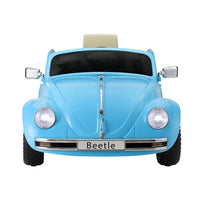 Thumbnail for Kids Ride On Car Licensed Volkswagen Beetle Electric Toys Horn Remote 6V Blue