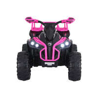 Thumbnail for Rigo Kids Ride On Car ATV Quad Motorbike Storage Rack Electric Toys 12V Pink