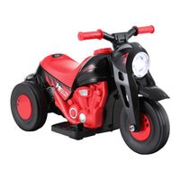 Thumbnail for Rigo Kids Ride On Car Motorcycle Motorbike with Bubble Maker Electric Toy 6V Red