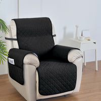 Thumbnail for Artiss Recliner Chair Cover 100% Water Resistant Black