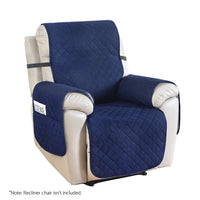 Thumbnail for Artiss Recliner Chair Cover 100% Water Resistant Navy