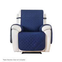 Thumbnail for Artiss Recliner Chair Cover 100% Water Resistant Navy